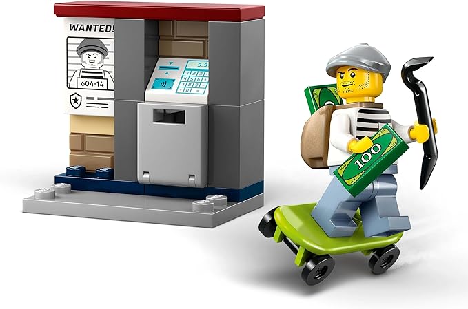 Lego Police Motorcycle Chase V29