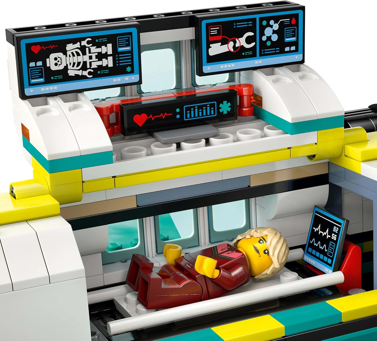 Lego City Emergency Air Ambulance Airplane Toy V29