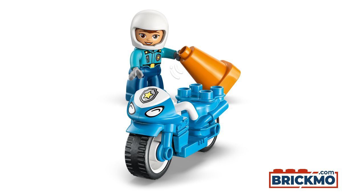 Lego Duplo 10471 Blue Police Motorcycle