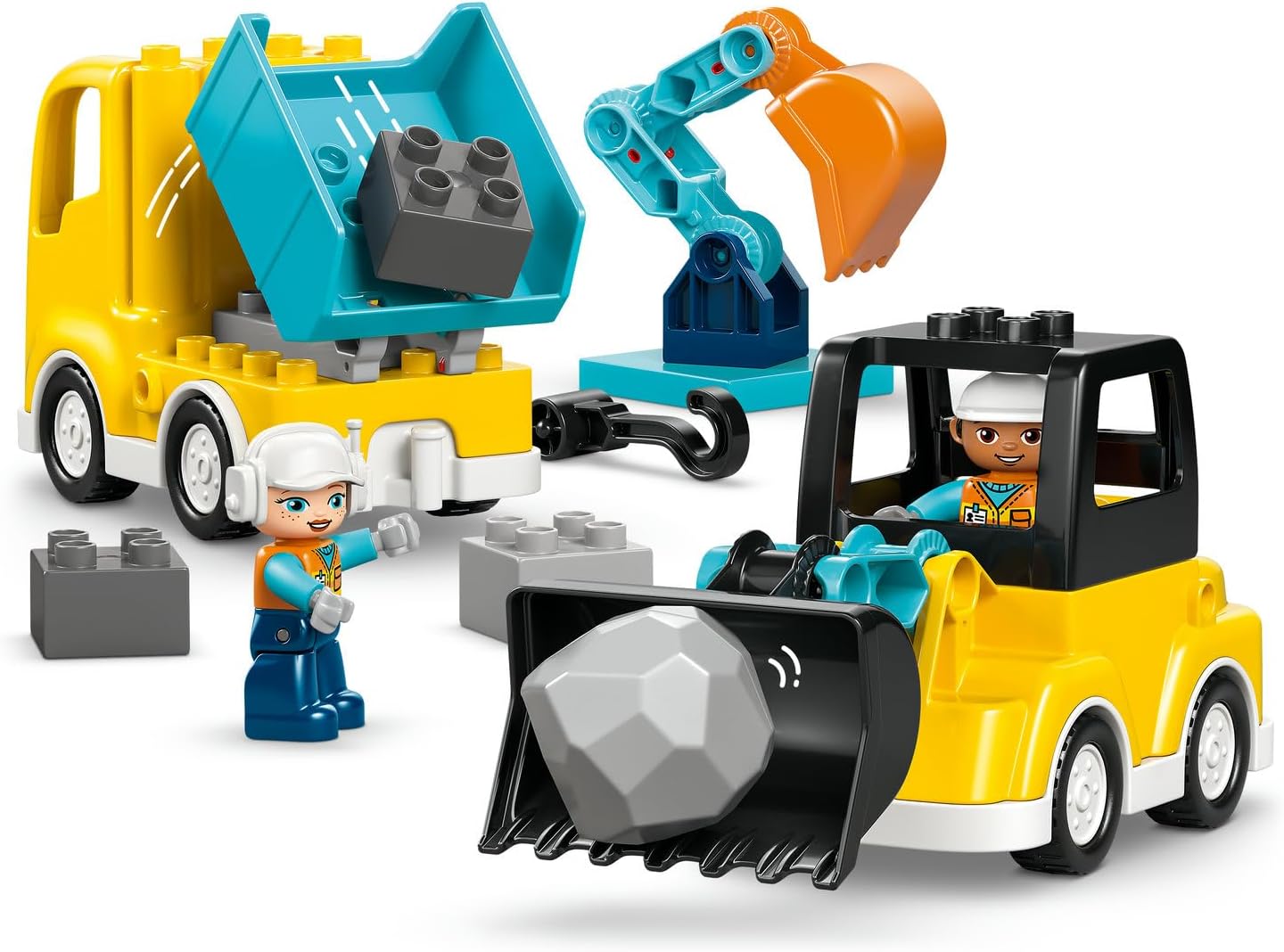 Lego Duplo 10475 3 in 1 Construction Vehicles 22Pcs