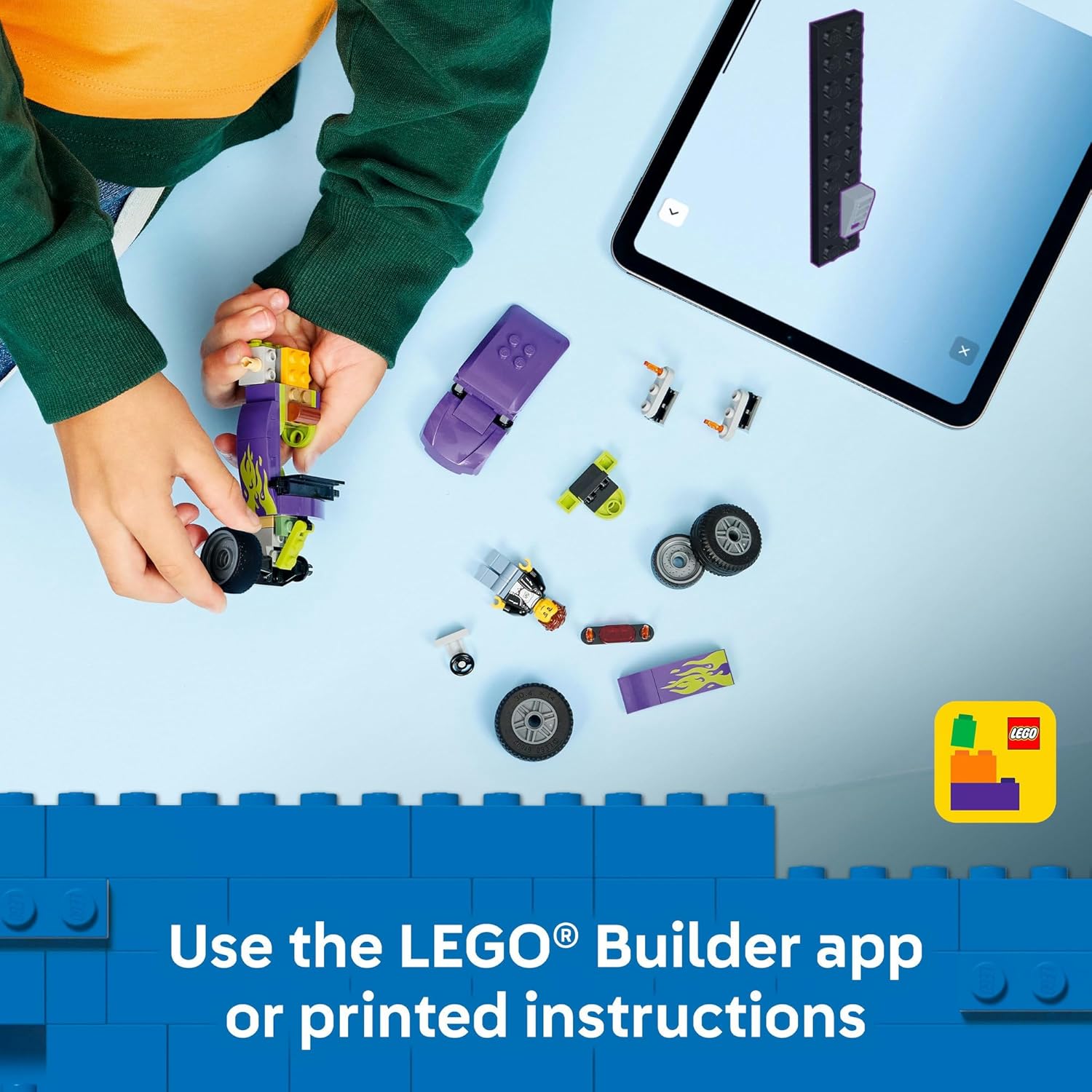 Lego City 60485 Hot Rod Car 81 Parts