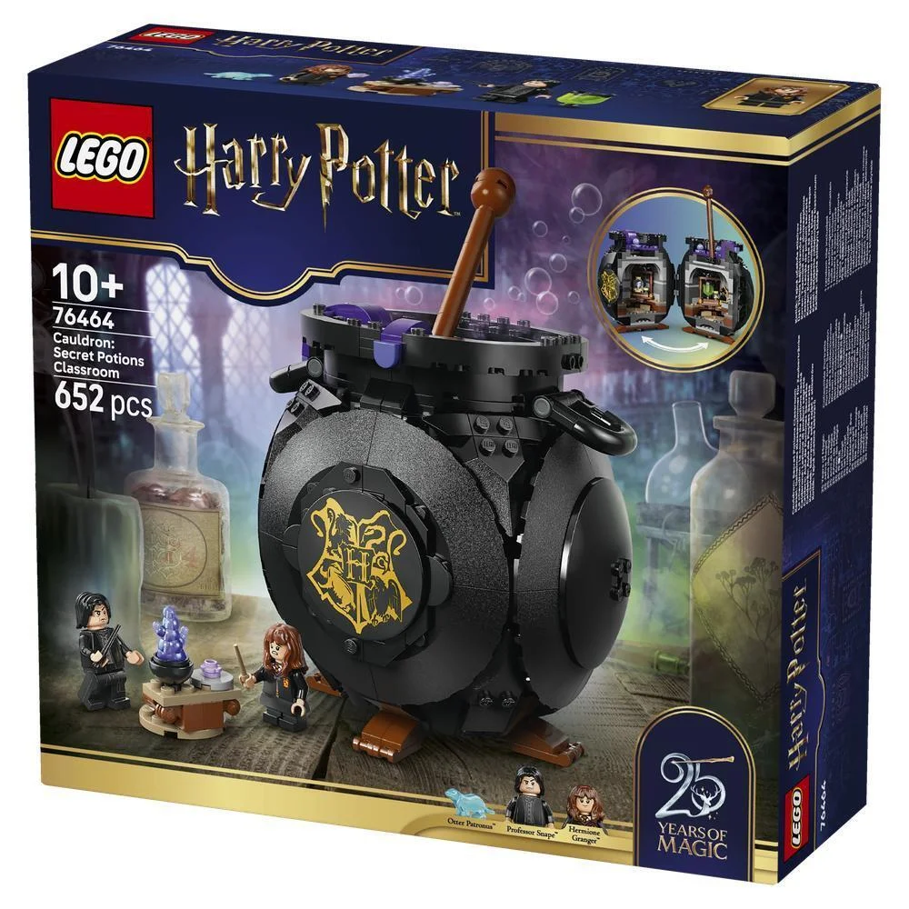 Lego Harry Potter 76464 Cauldron: Secret Potions Classroom 652Pcs