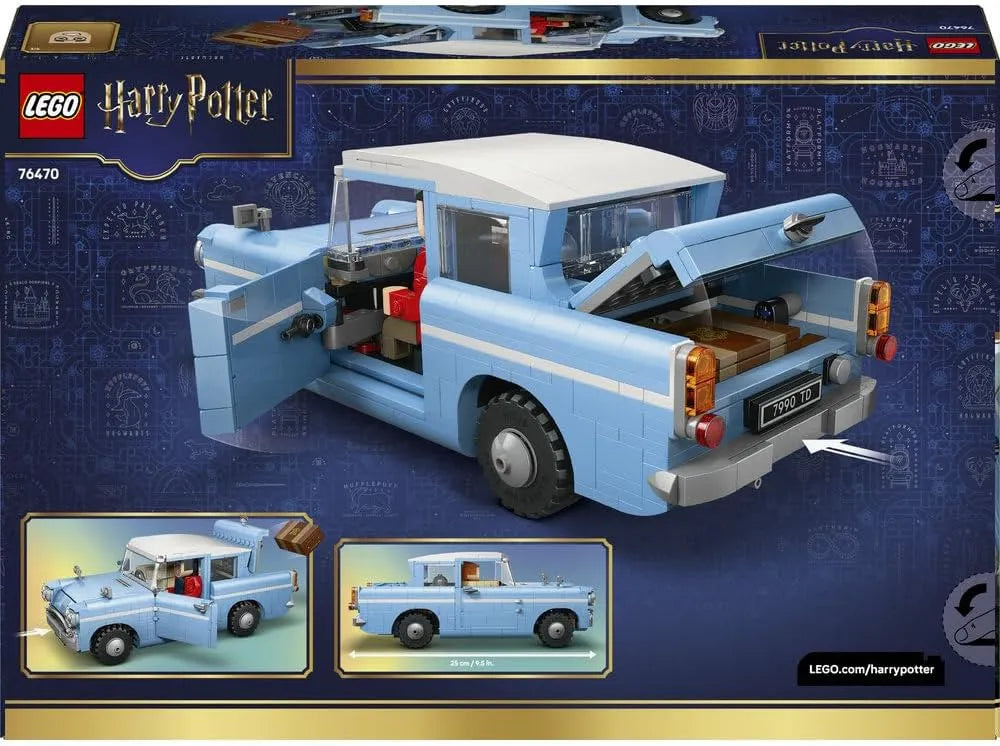 Lego Harry Potter Enchanted Flying Ford Anglia Car Model Kit with Figures