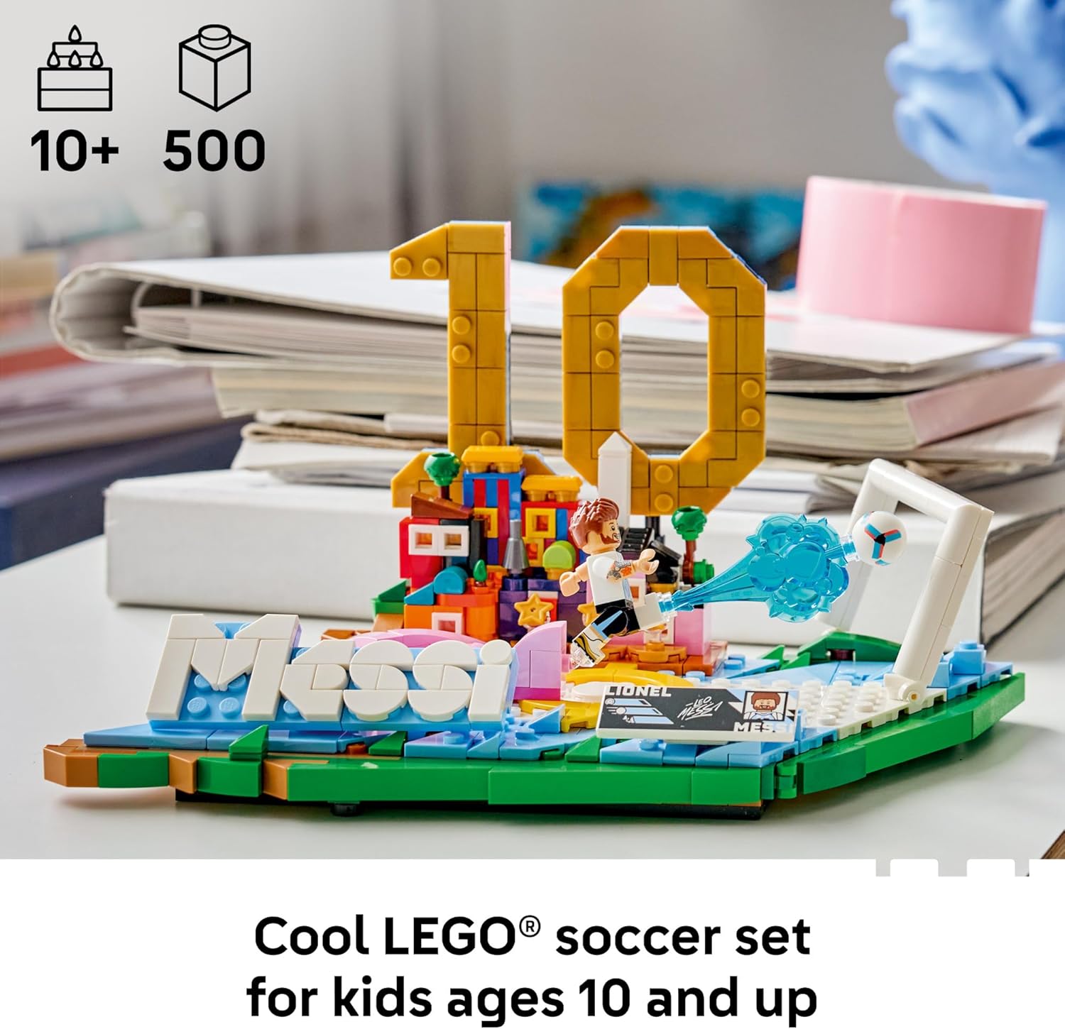 Lego Editions Lionel Messi 2026 with 500pcs 43011