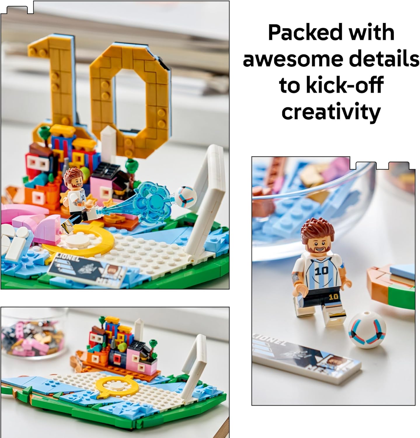 Lego Editions Lionel Messi 2026 with 500pcs 43011