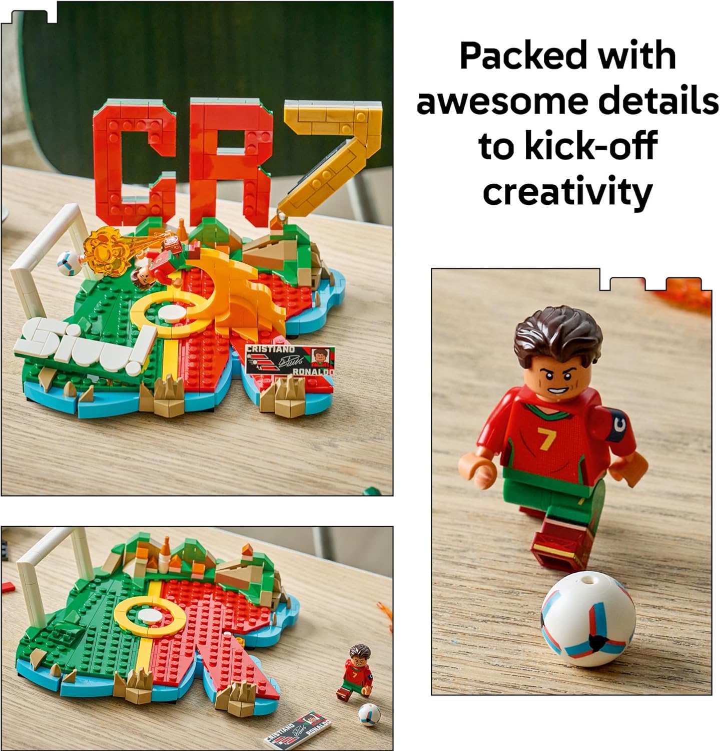 Lego Editions Cristiano Ronaldo 2026 with 490pcs 43012