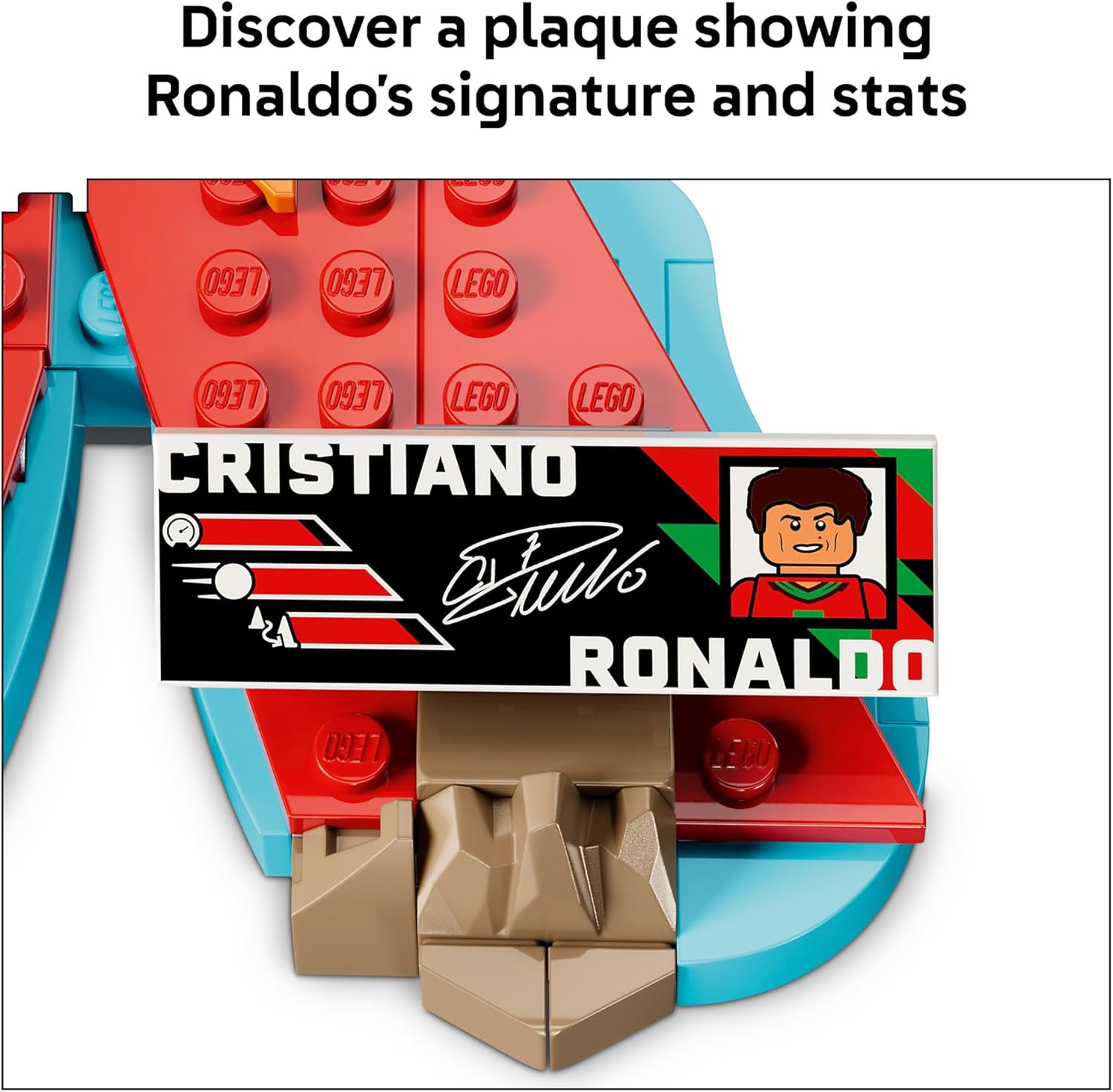 Lego Editions Cristiano Ronaldo 2026 with 490pcs 43012