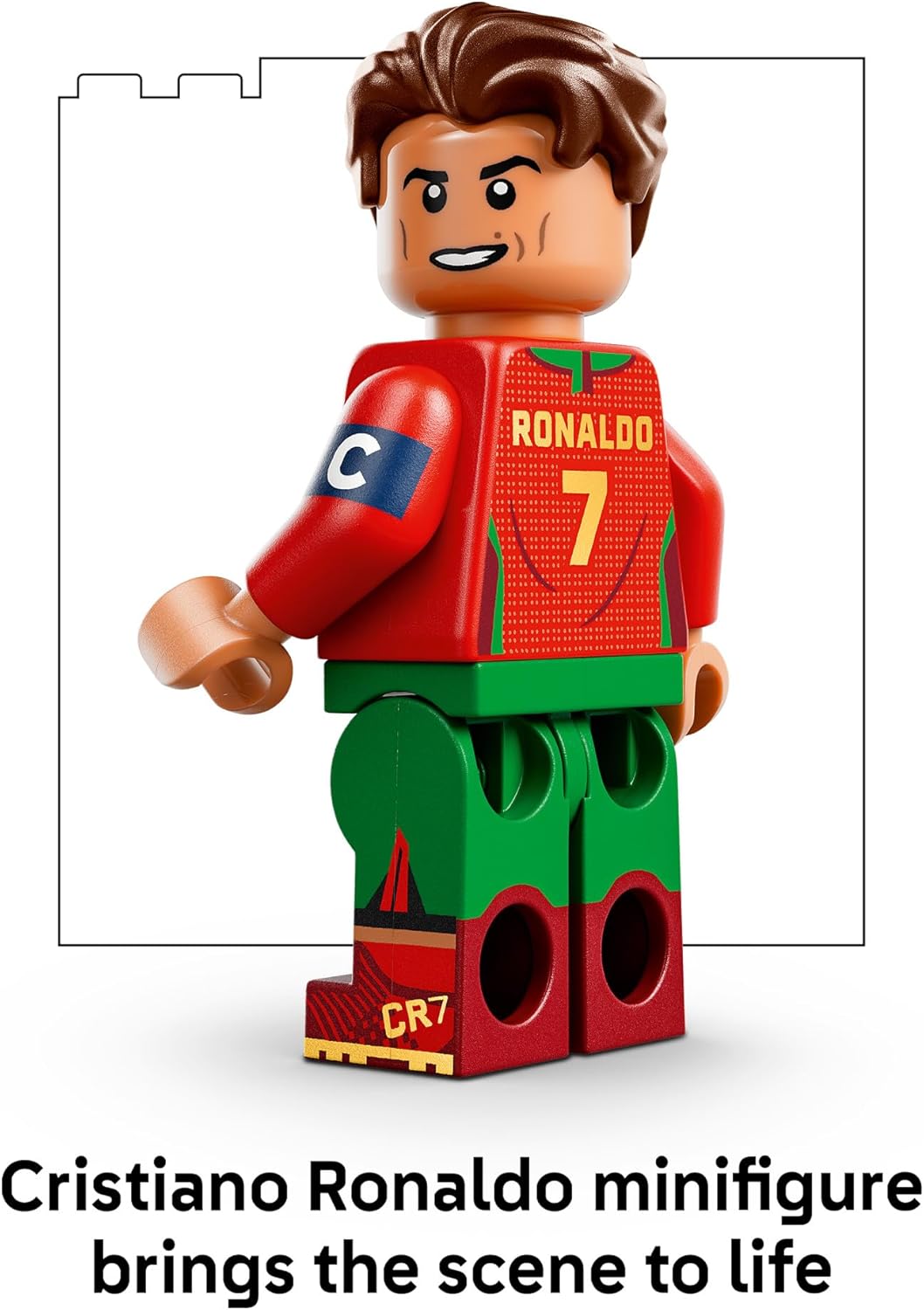 Lego Editions Cristiano Ronaldo 2026 with 490pcs 43012