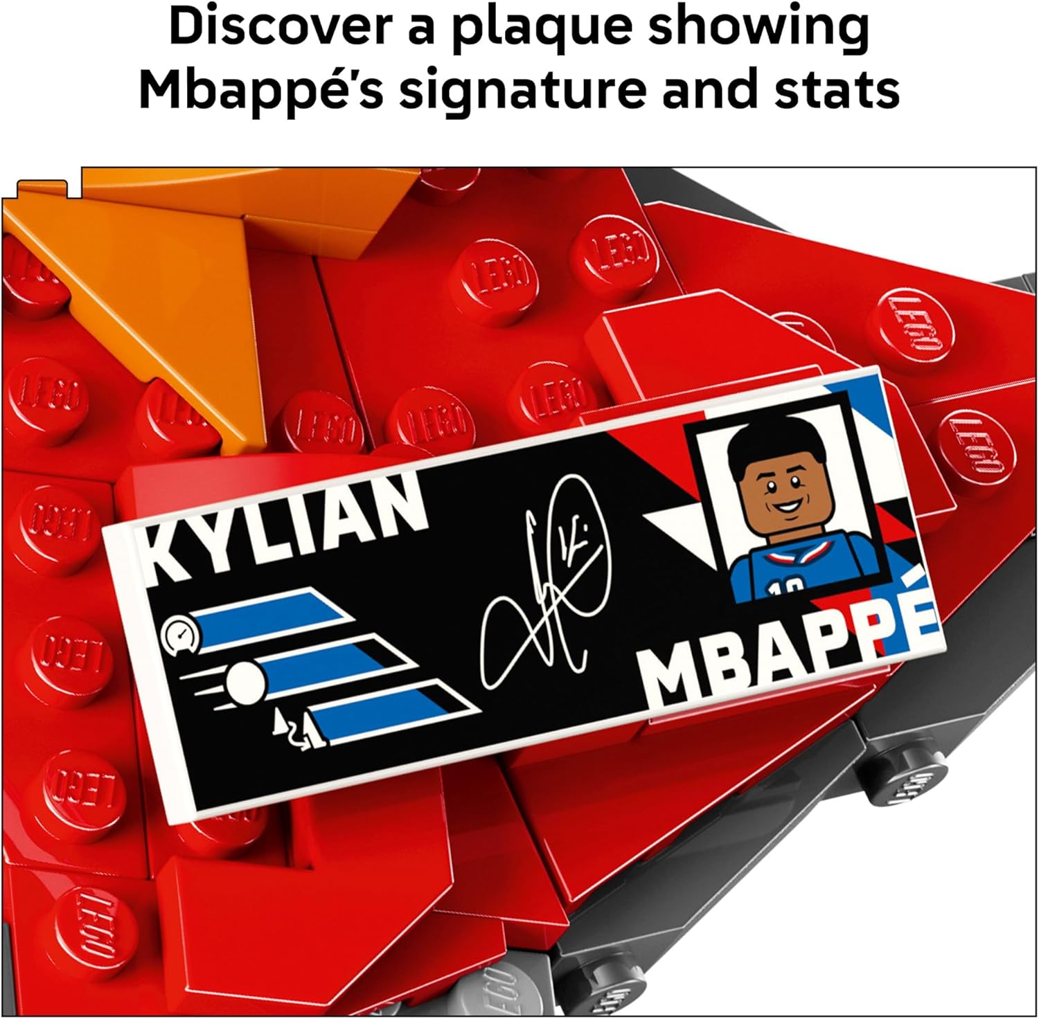 Lego Editions Kylian Mbappe 2026 with 490pcs 43013