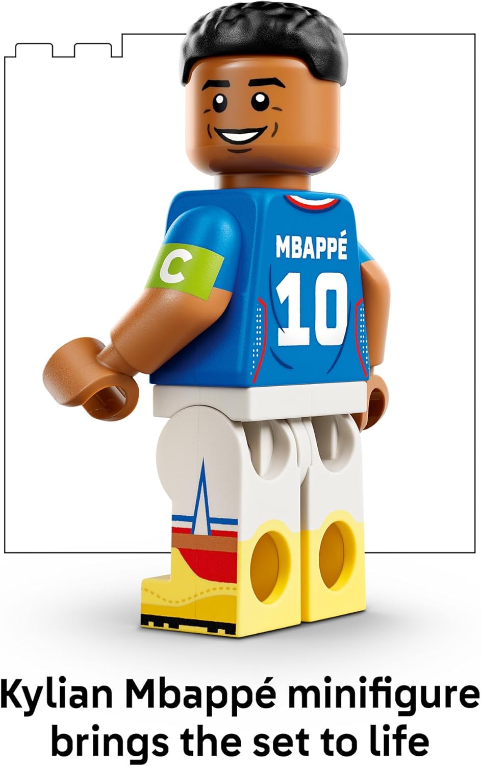 Lego Editions Kylian Mbappe 2026 with 490pcs 43013