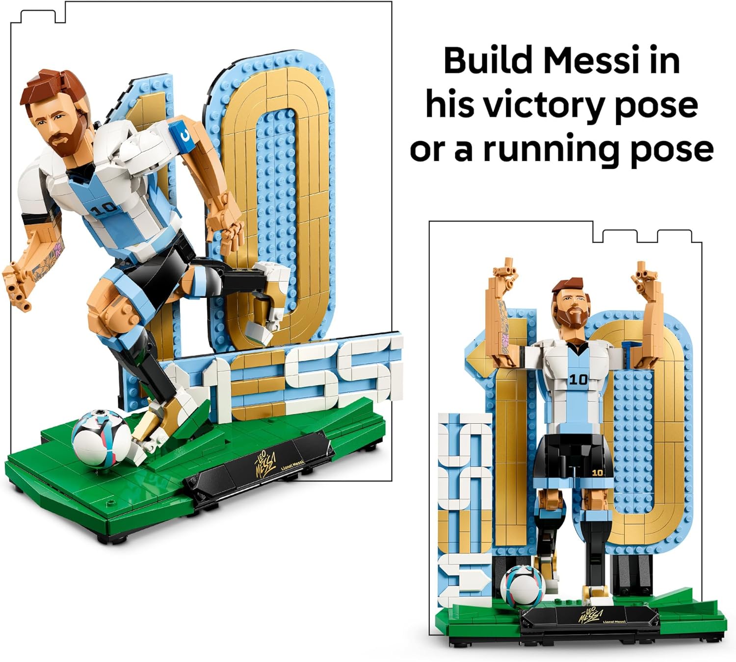 Lego Editions Lionel Messi Soccer Legend 43015 with 958pcs