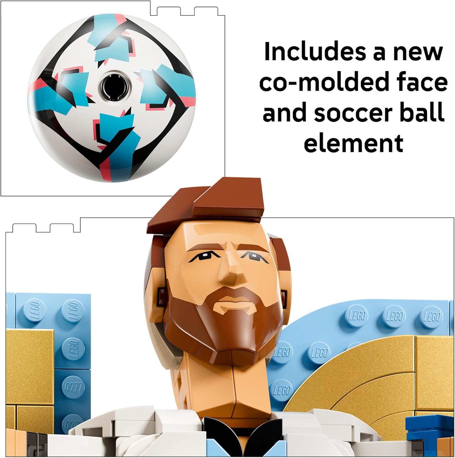 Lego Editions Lionel Messi Soccer Legend 43015 with 958pcs