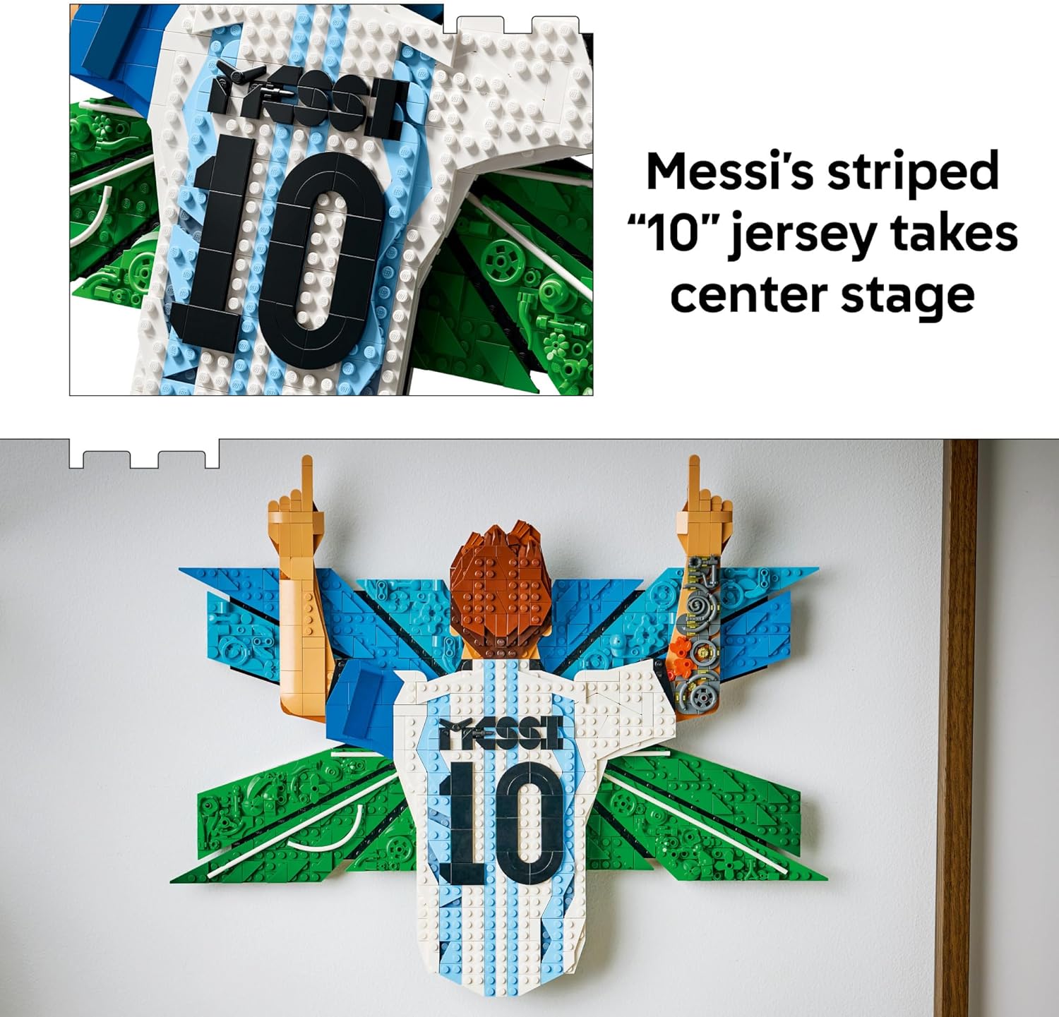 Lego Editions Lionel Messi Celebration 2026 with 1427pcs