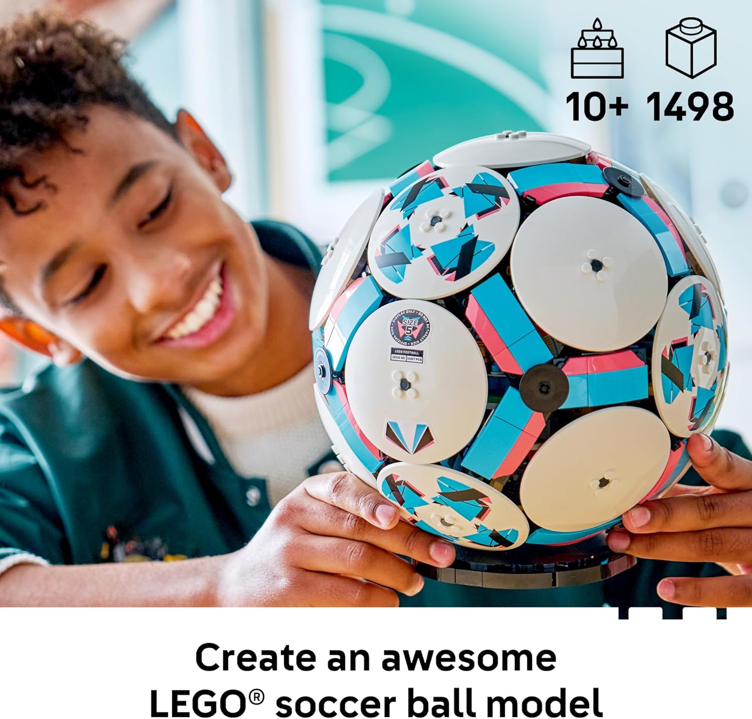 Lego Editions Soccer Ball 43019 with 1498pcs