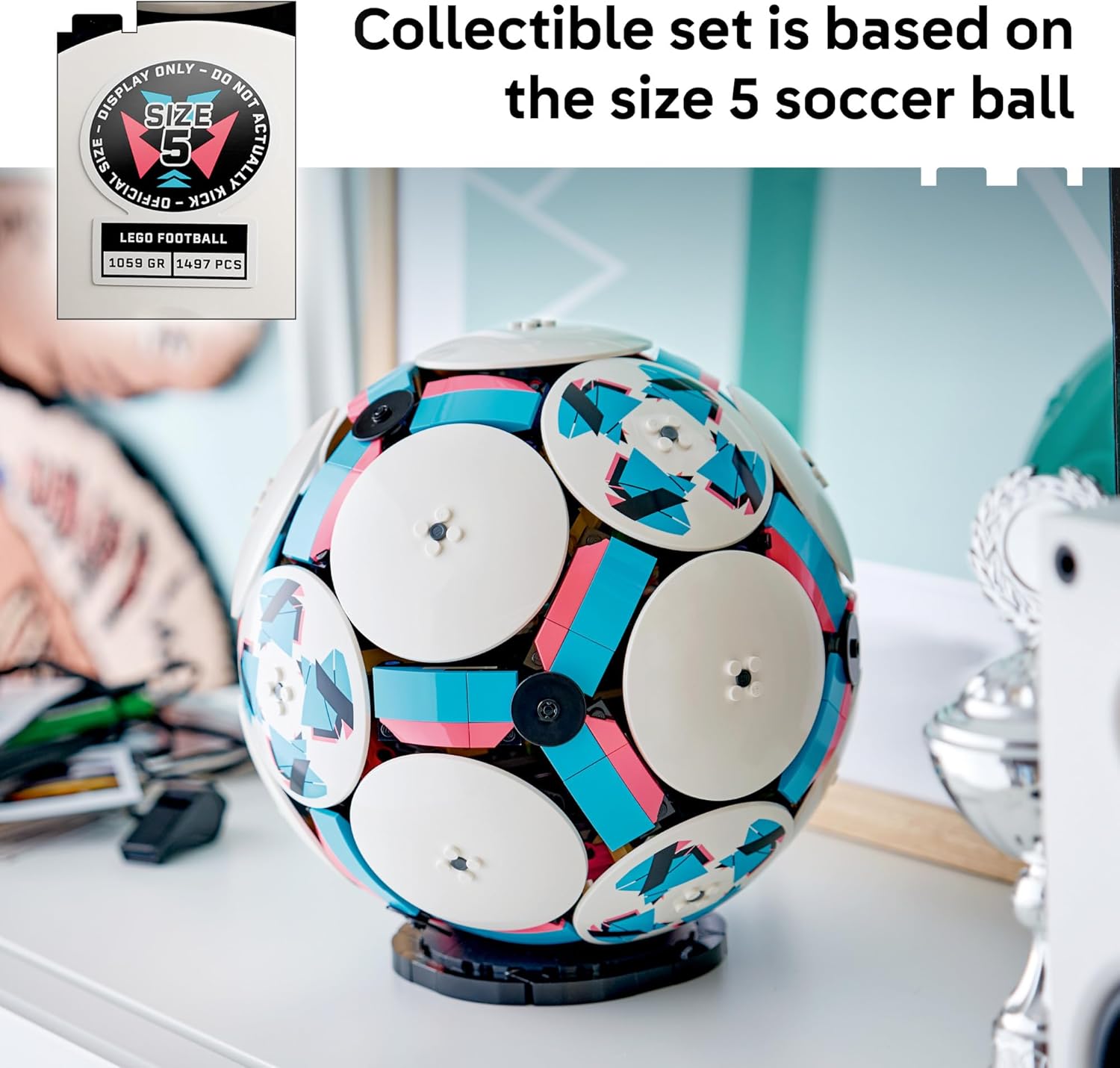 Lego Editions Soccer Ball 43019 with 1498pcs