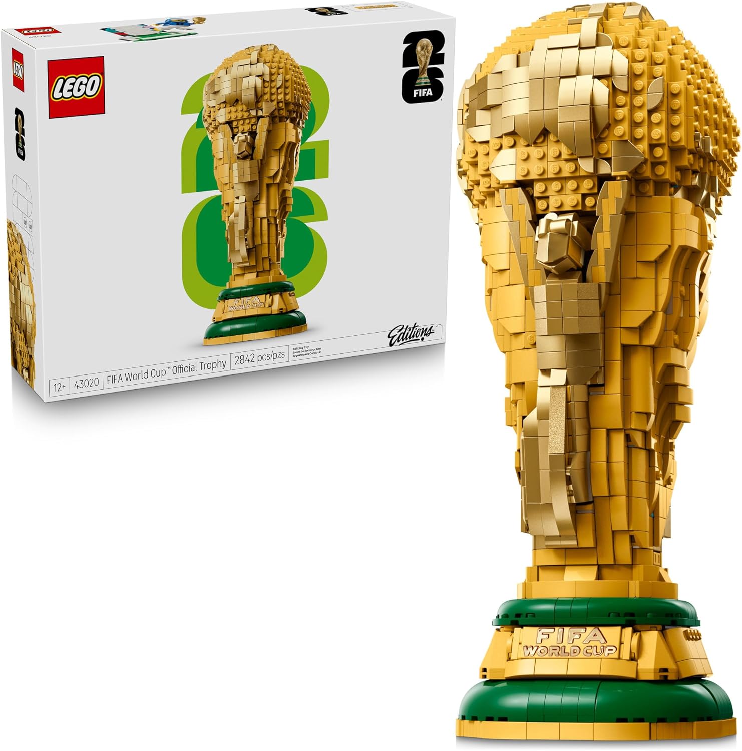 Lego Editions Trophy Fifa World Cup Official with 2842pcs