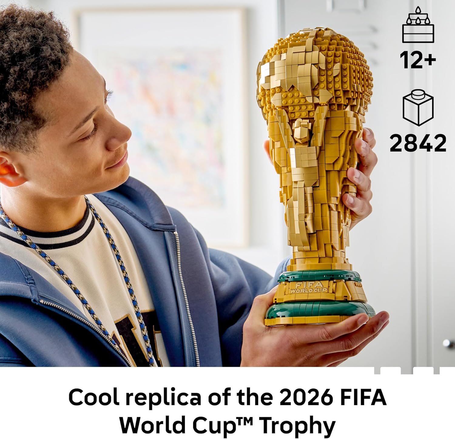 Lego Editions Trophy Fifa World Cup Official with 2842pcs