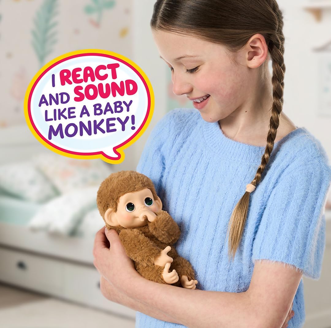Little Live Pets Baby Monkey Minis Pepi Peach