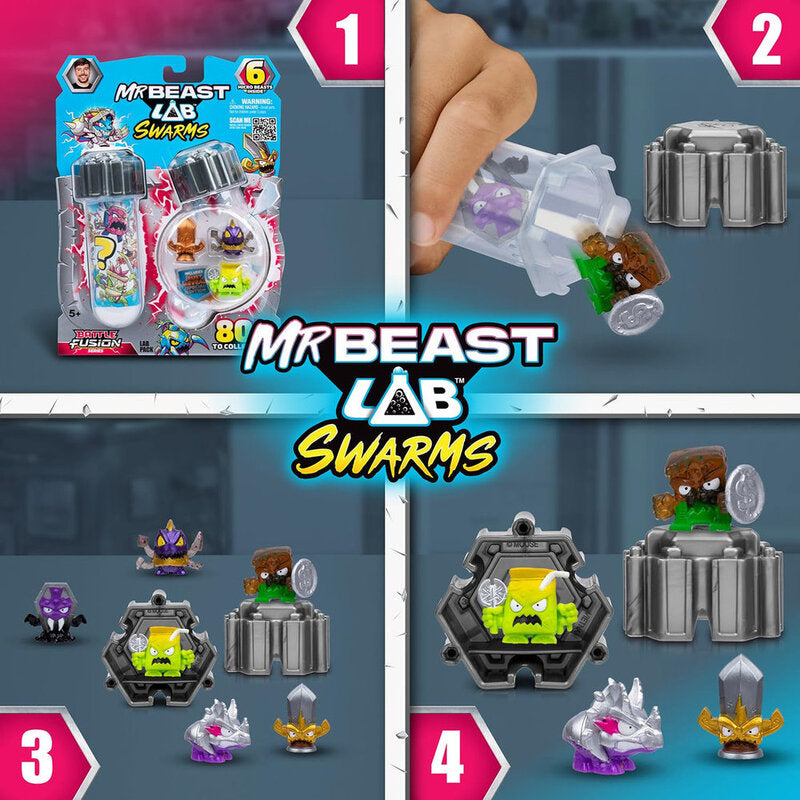 Mr Beast S4 Swarms Lab Pack of 6