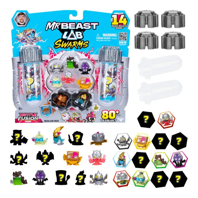 Mr Beast Lab Swarms S4 Mega Lab Pack of 14 Style 3