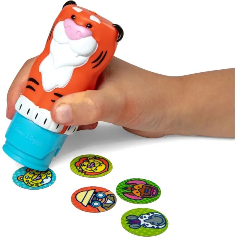 Melissa & Doug Sticker Wow Sticker Stamper and Activity Pad Tiger