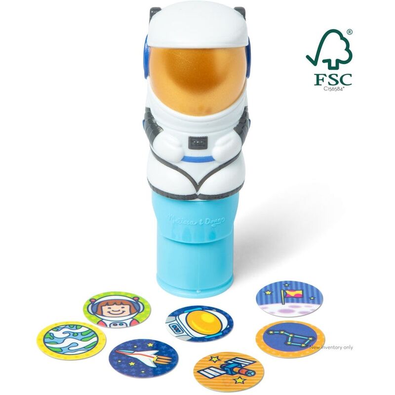 Melissa & Doug Sticker Wow Sticker Stamper and Activity Pad Astronaut