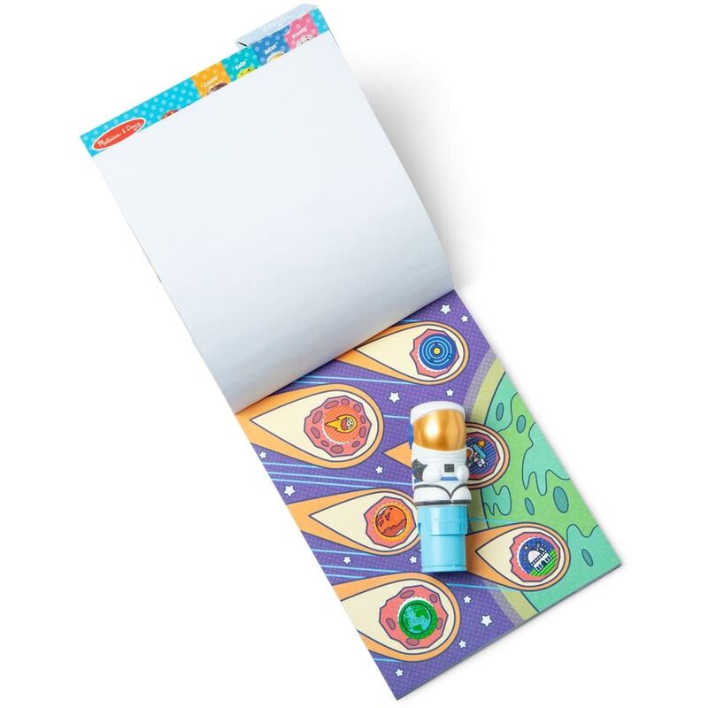 Melissa & Doug Sticker Wow Sticker Stamper and Activity Pad Astronaut
