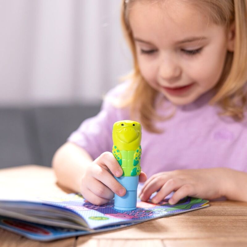 Melissa & Doug Sticker Wow Sticker Stamper and Activity Pad Turtle