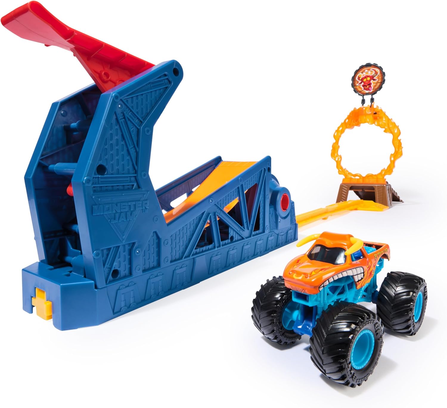 Monster Jam 1:64 Long Jump Playset
