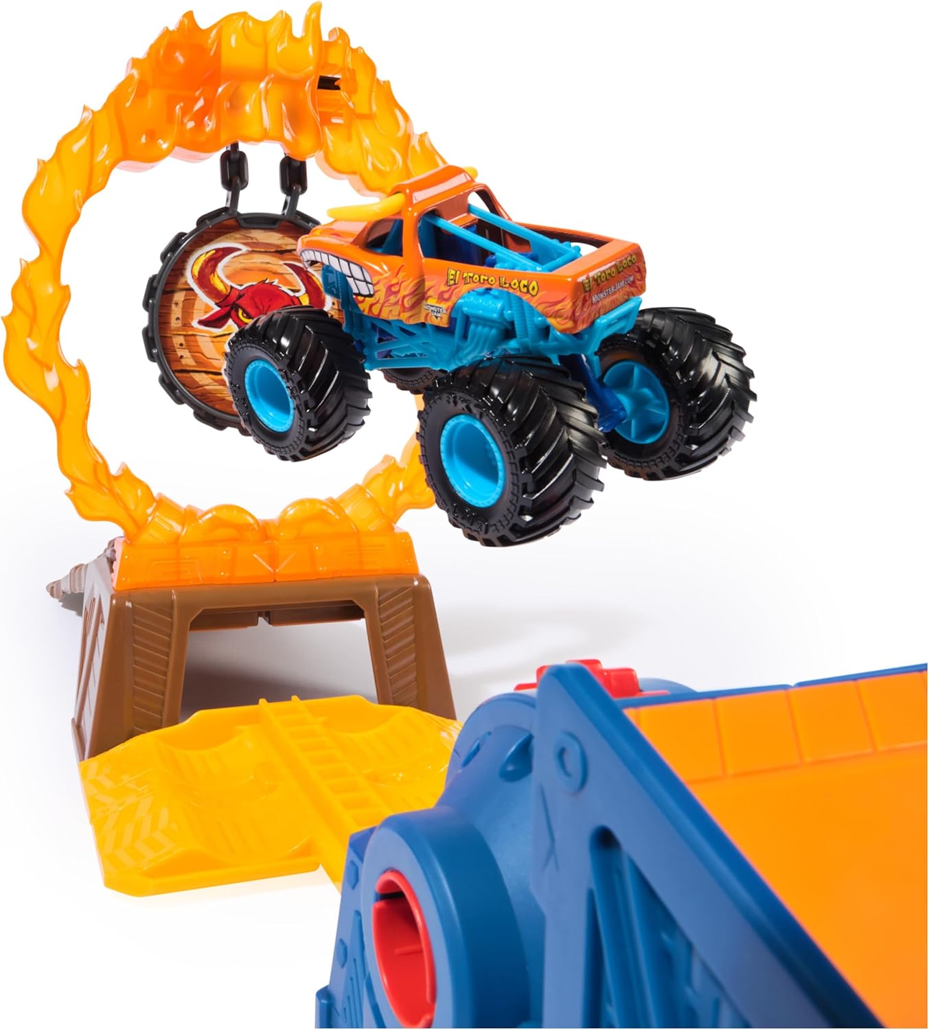 Monster Jam 1:64 Long Jump Playset