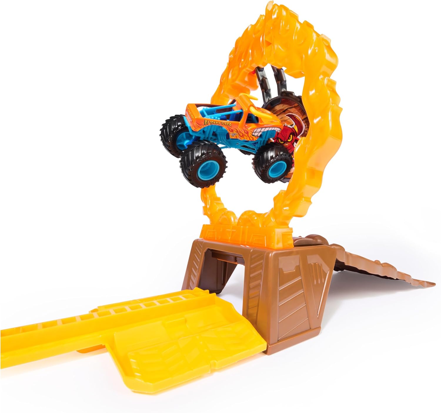 Monster Jam 1:64 Long Jump Playset