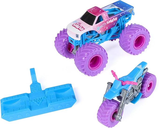 Monster Jam Sparkle Smash 1:64 Die-Cast Monster Truck
