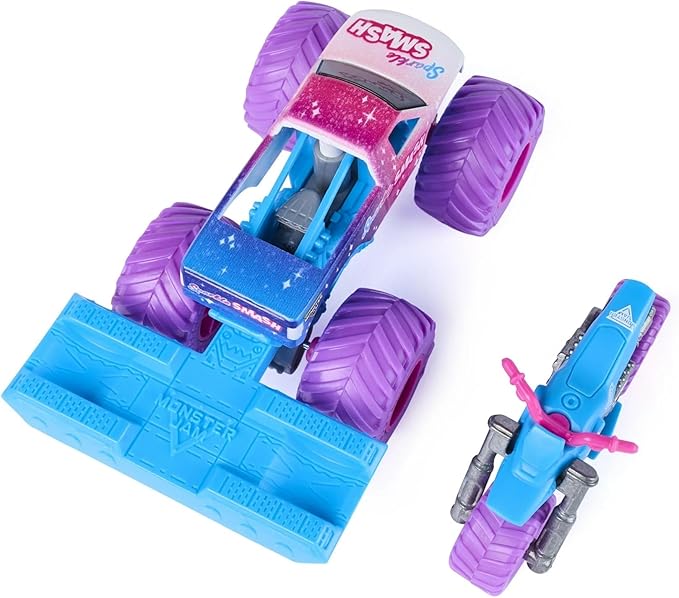 Monster Jam Sparkle Smash 1:64 Die-Cast Monster Truck