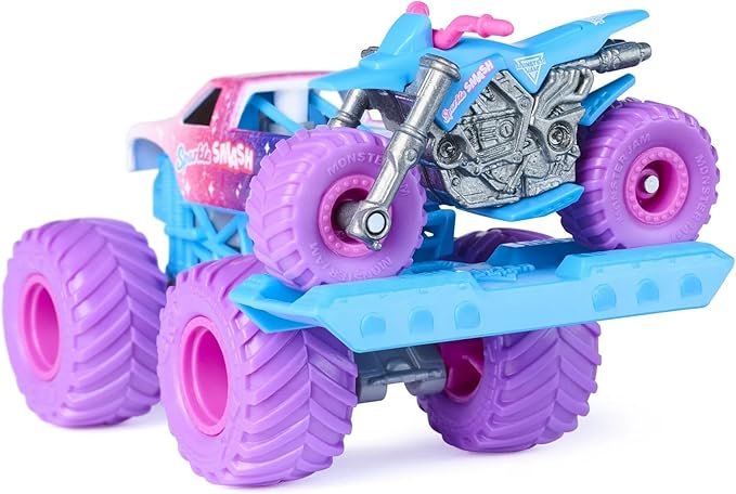 Monster Jam Sparkle Smash 1:64 Die-Cast Monster Truck