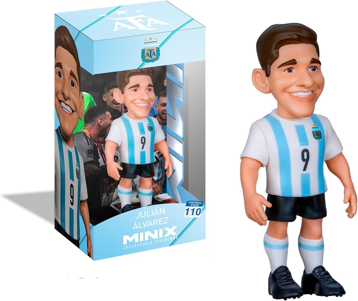 Minix World Cup Legends Argentina-Alvarez Collectible Figurine 12cm