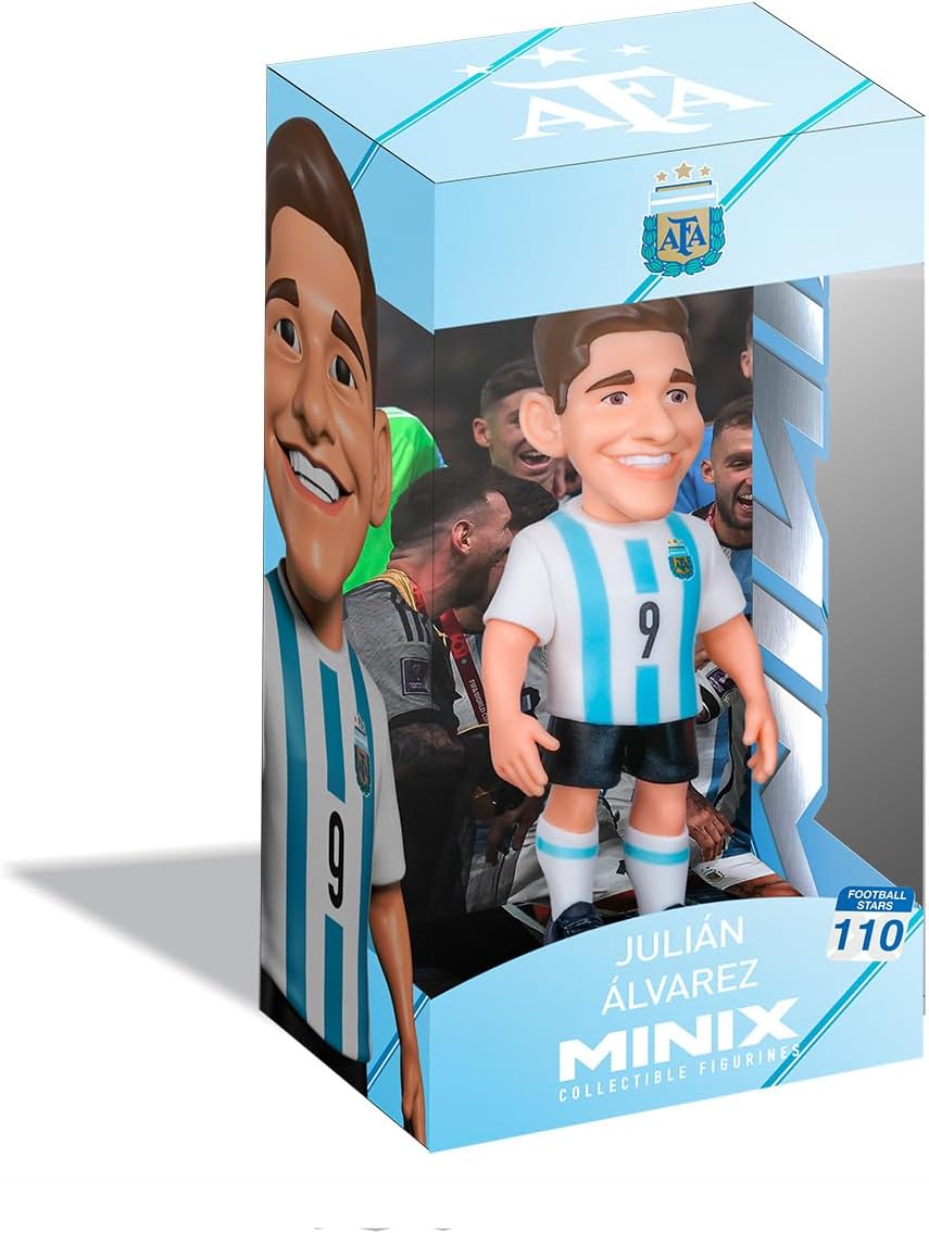 Minix World Cup Legends Argentina-Alvarez Collectible Figurine 12cm