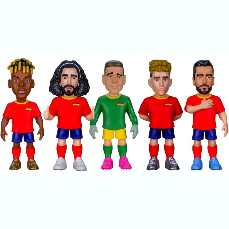 Minix Spain 7 cm Collectible Figure Pack of 5