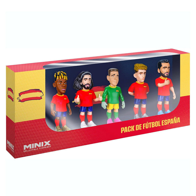 Minix Spain 7 cm Collectible Figure Pack of 5