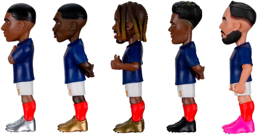 Minix France 7 cm Collectible Figure Pack of 5