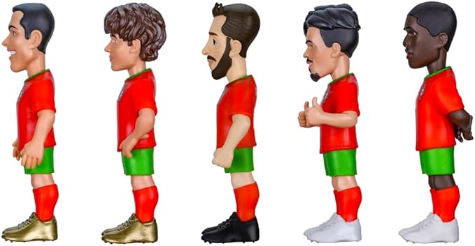 Minix Portugal 7 cm Collectible Figure Pack of 5