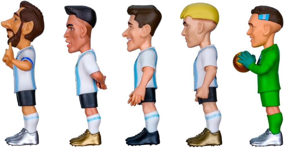 Minix Argentina National Team 7cm Soccer Figurines Pack of 5