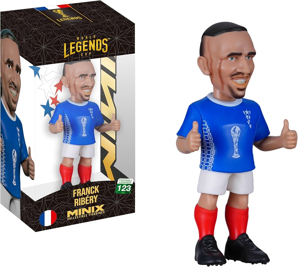 Minix World Cup Legends France-Ribery Collectible Figurine 12cm