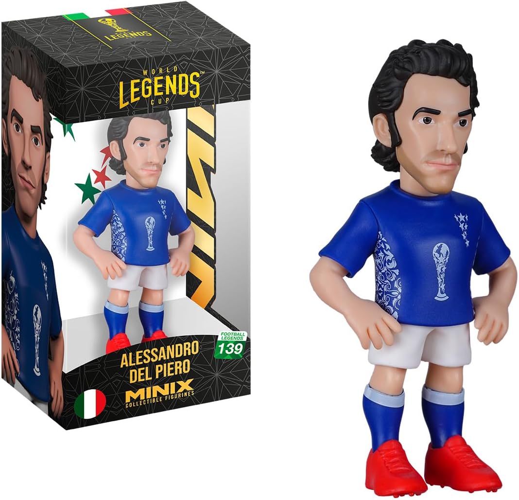 Minix World Cup Legends Italy-Del Piero Collectible Figurine 12cm