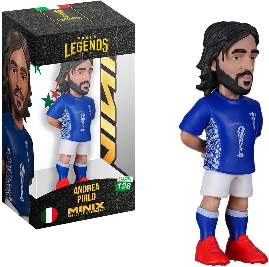 Minix World Cup Legends Italy-Andrea Pirlo Collectible Figurine 12cm