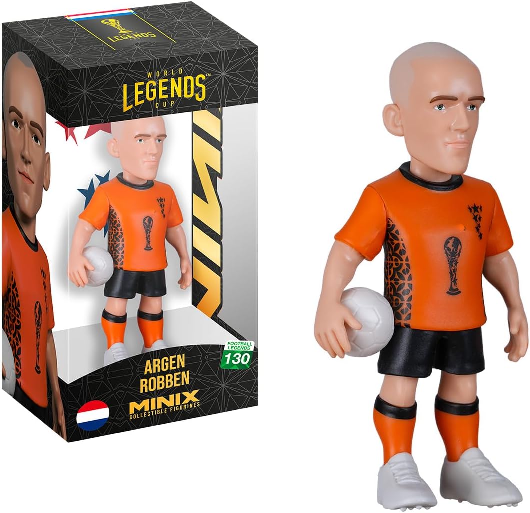 Minix World Cup Legends Netherlands-Arjen Robben Collectible Figurine 12cm