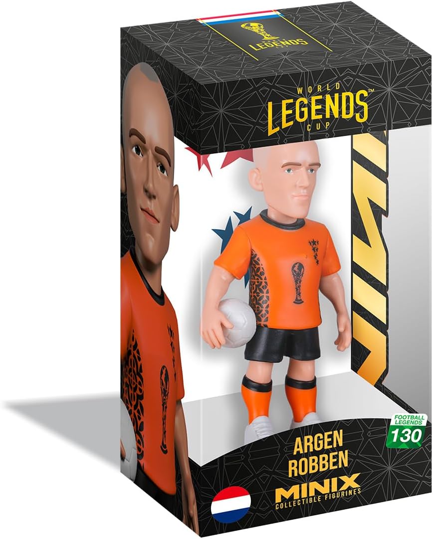 Minix World Cup Legends Netherlands-Arjen Robben Collectible Figurine 12cm