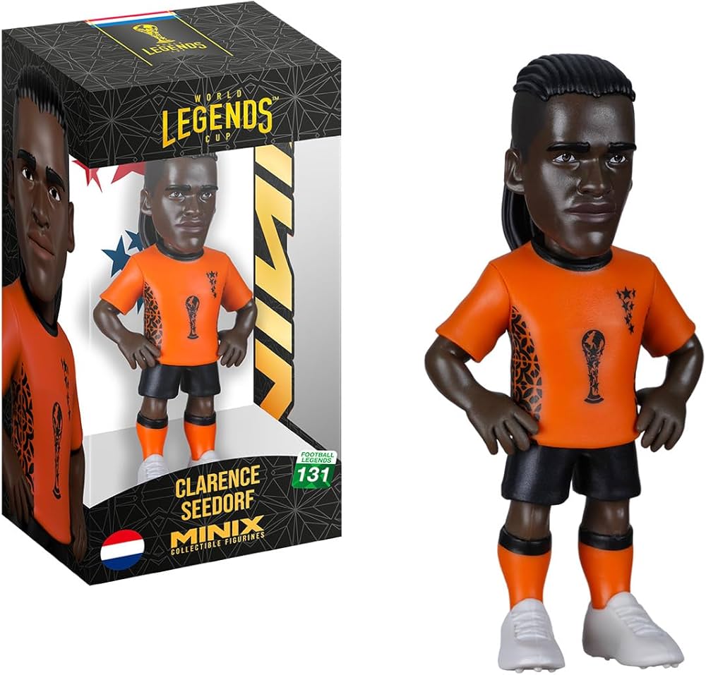 Minix World Cup Legends Netherlands-Clarance Seedorf Collectible Figurine 12cm