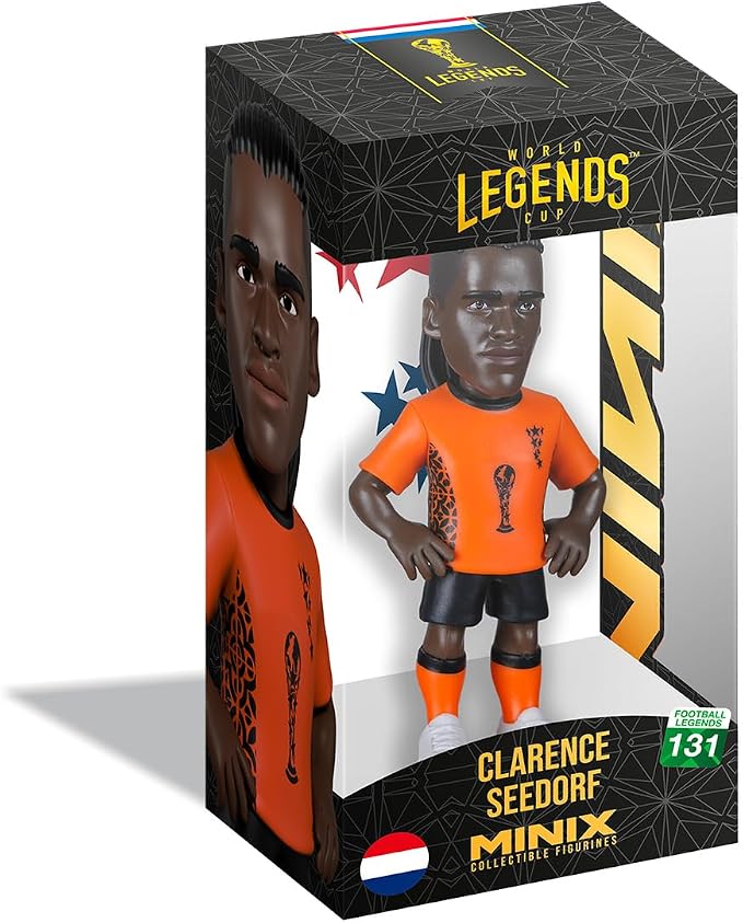 Minix World Cup Legends Netherlands-Clarance Seedorf Collectible Figurine 12cm