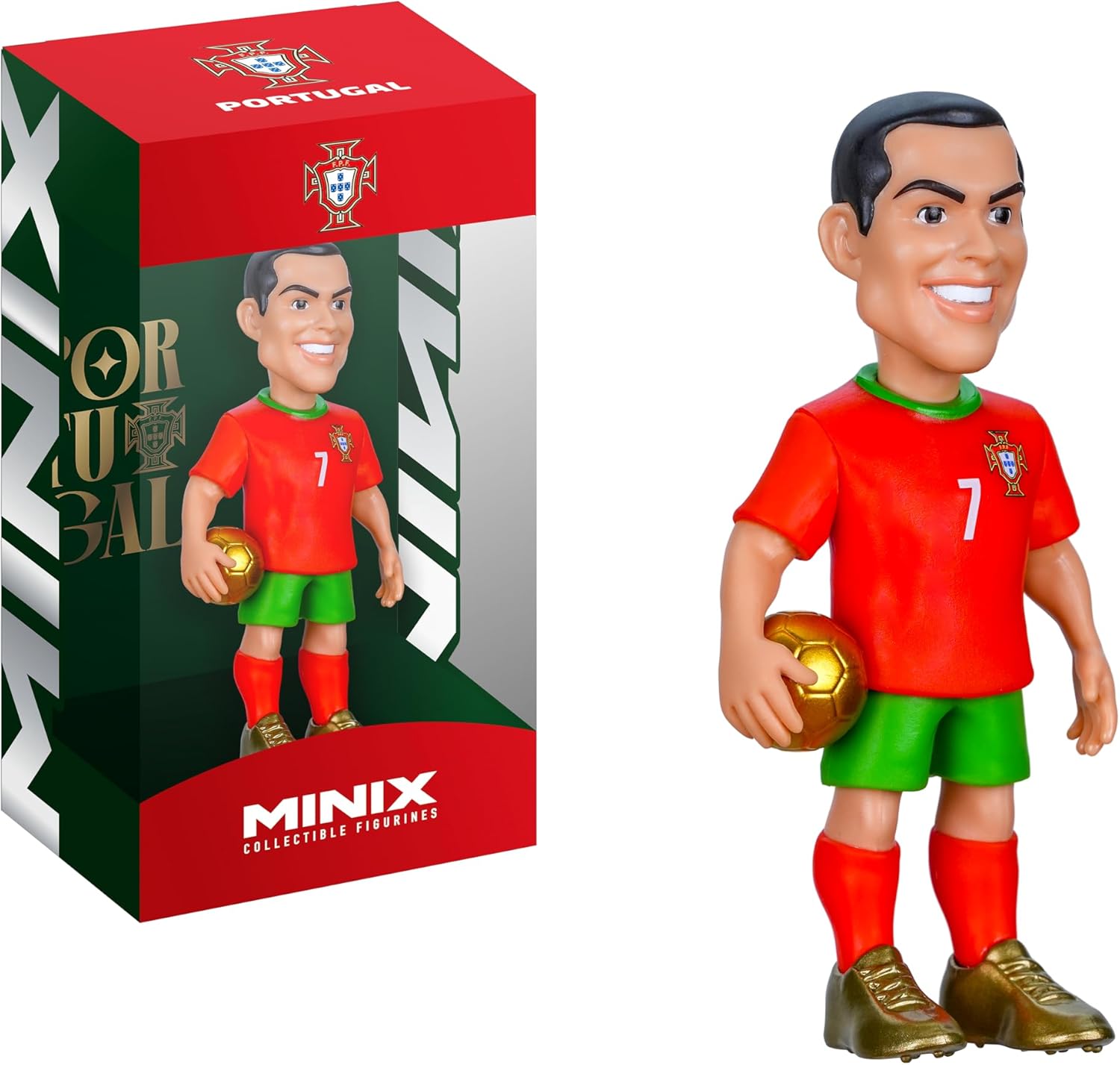 Minix Portugal Cristiano Ronaldo Collectible Figure 12 cm