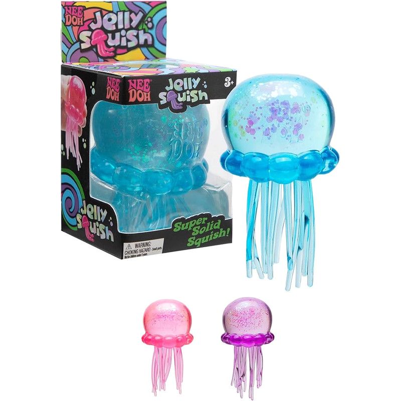 Nee Doh Jellysquish Assorted Squishy Toy-1Pc